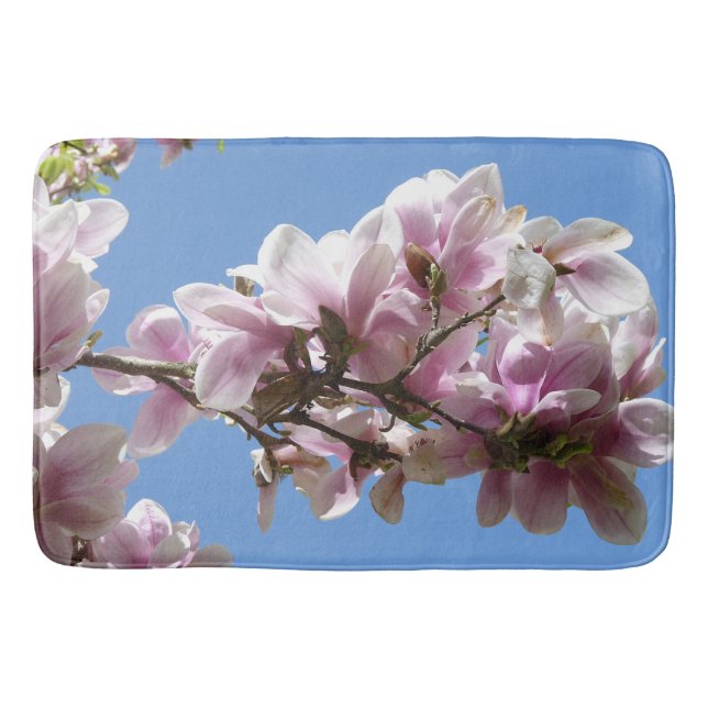 Magnolia Blossom Bath Mat (Front)