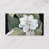 Magnolia Blossom Business Card - Garden Designer (Back)