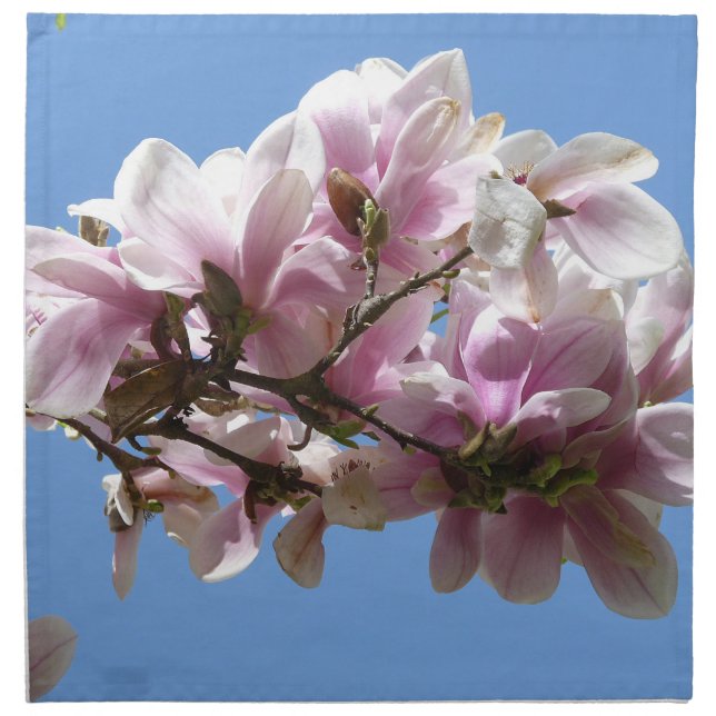 Magnolia Blossom Cloth Napkin (Front)