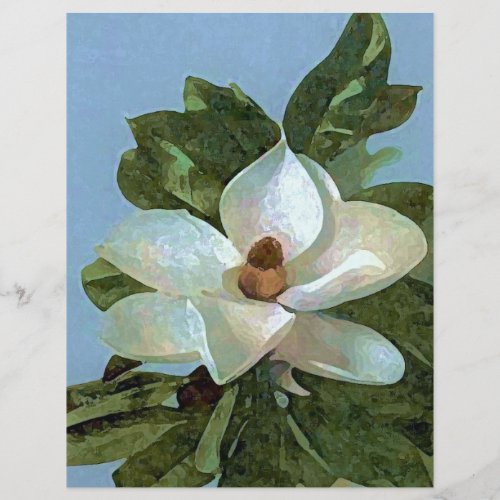 Magnolia Blossom Flower Flyer