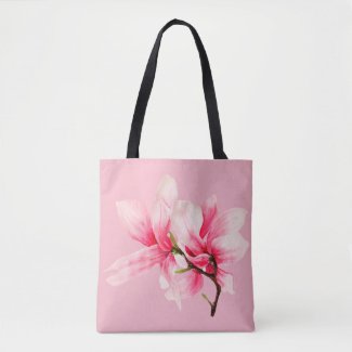 Magnolia Blossom Tote Bag
