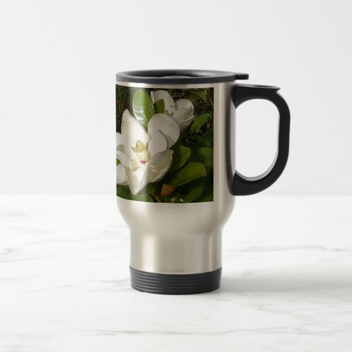 Magnolia Blossom Travel Mug
