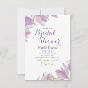 Magnolia Blossoms Invitation