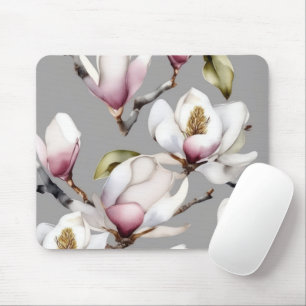 Magnolia Blossoms Mouse Pad