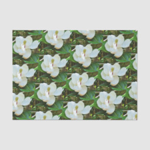 Magnolia Blossoms Tissue Paper