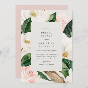 Magnolia Bridal Shower Invitation