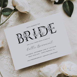 Magnolia Bridal Shower Party Invitation Card