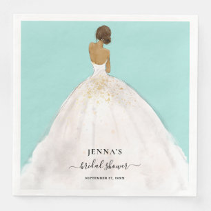 Magnolia Bride Bridal Shower Napkins