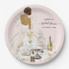Magnolia Bride Bridal Shower Paper Plates