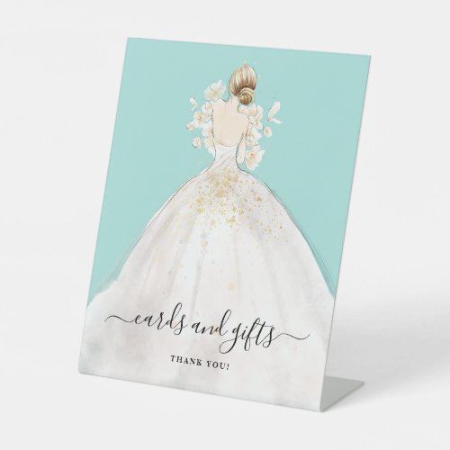 Magnolia Bride Cards and Gifts Bridal Shower Pedestal Sign