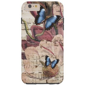 Magnolia Butterfly Tough Iphone 6 Plus Case by EveyArtStore at Zazzle