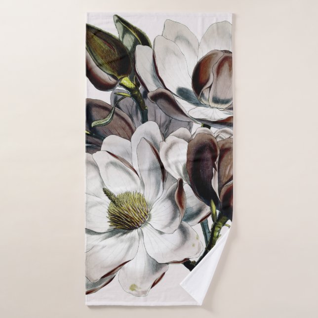 Magnolia Chocolate Dream Bath Towel Set (Bath Towel)