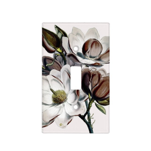 Magnolia Chocolate Dream Light Switch Cover (Front)