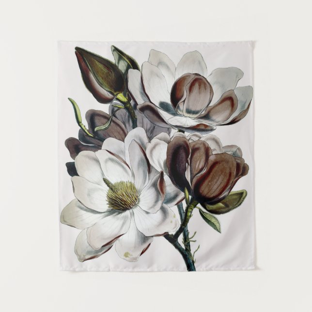 Magnolia Chocolate Dream Tapestry (Front)