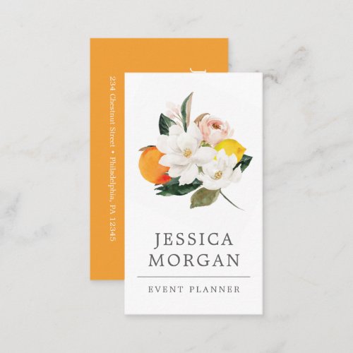 Magnolia Citrus Business Cards