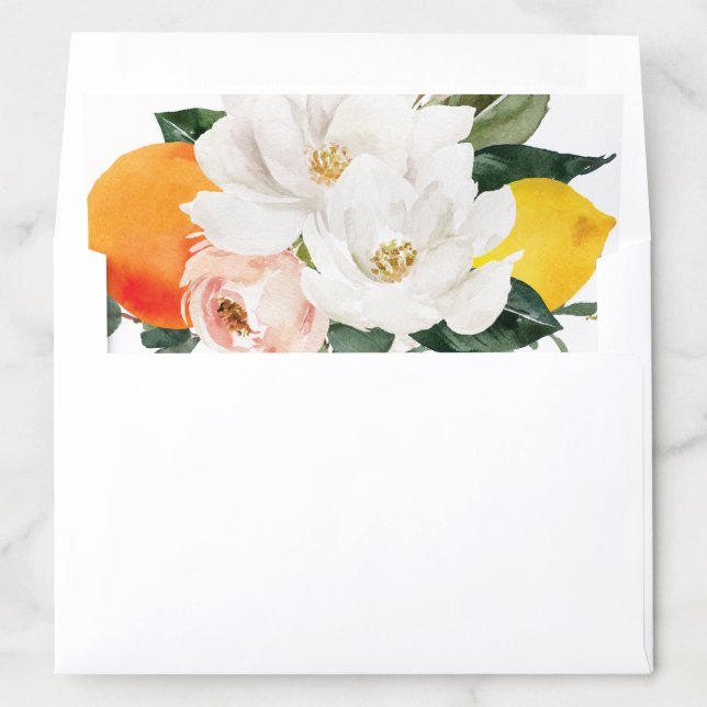 Magnolia Citrus Envelope Liner (In Envelope)