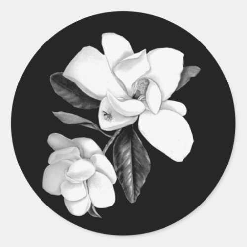 MAGNOLIA CLASSIC ROUND STICKER