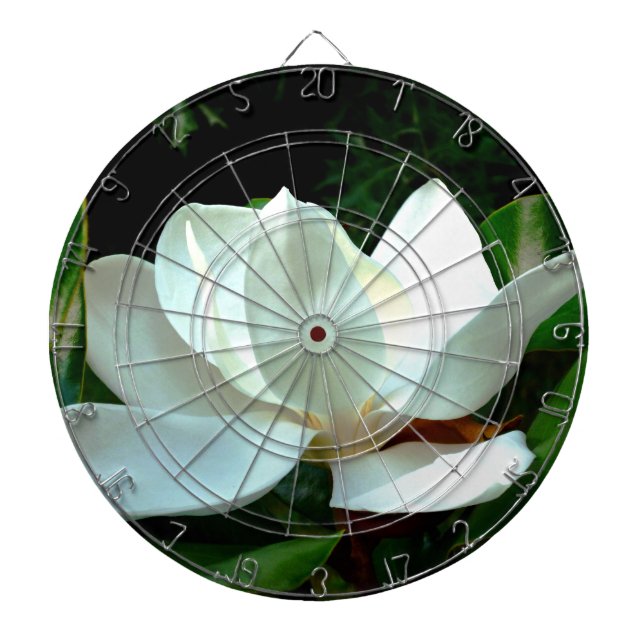 Magnolia Closeup Dart Board (Front)