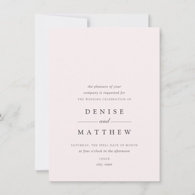 Magnolia Collection Invitation (Front)