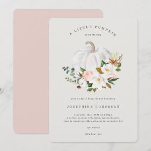 Magnolia Cotton Baby Shower Invitation