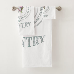 Magnolia Country Bath Towel Set