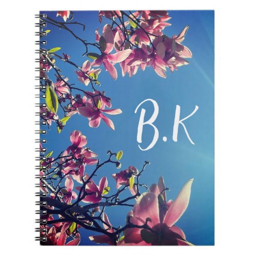 Magnolia Customizable  Notebook