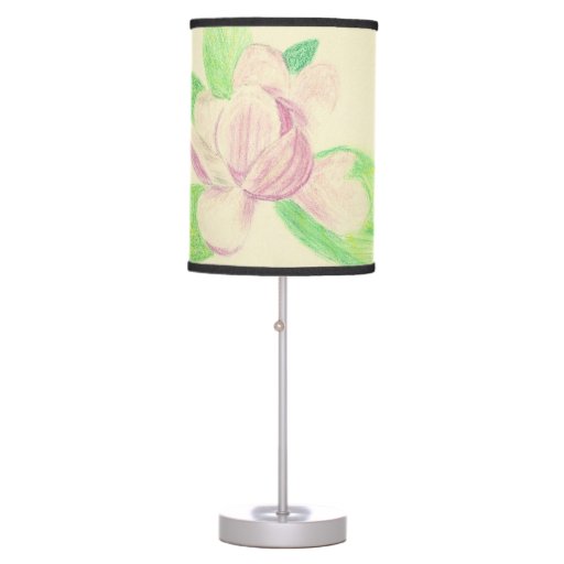 Magnolia Desk Lamp | Zazzle