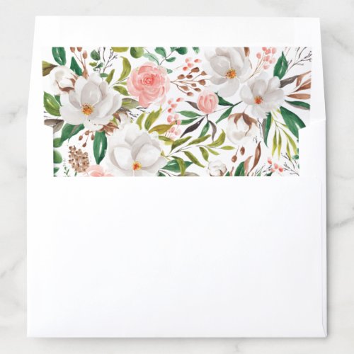 Magnolia Envelope Liner Wedding Stationery L201