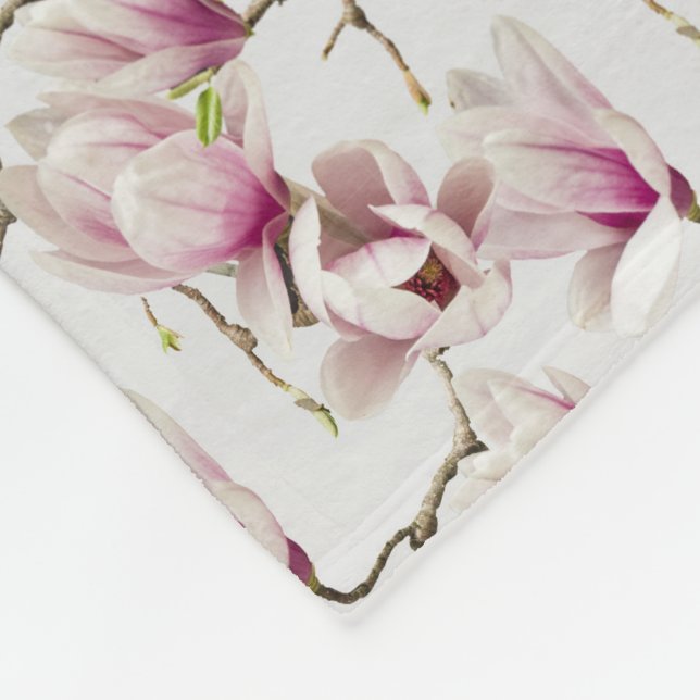 Magnolia Fleece Blanket (Corner)