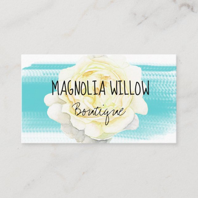 Magnolia Floral Business Card (Front)