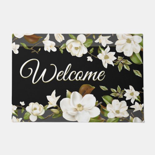 Magnolia Floral Doormat
