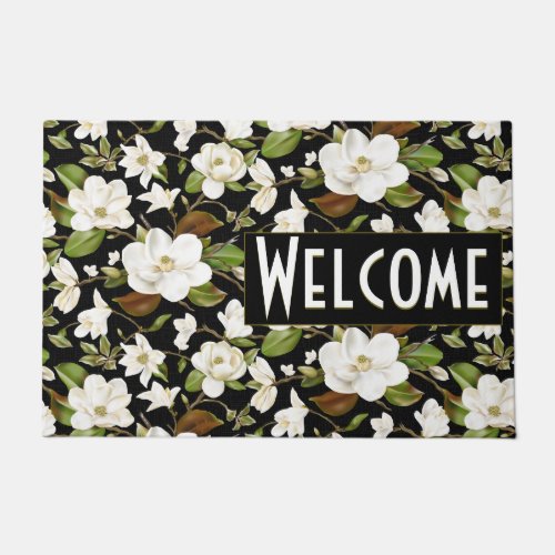 Magnolia Floral Doormat