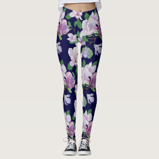 Magnolia Floral Frenzy Leggings