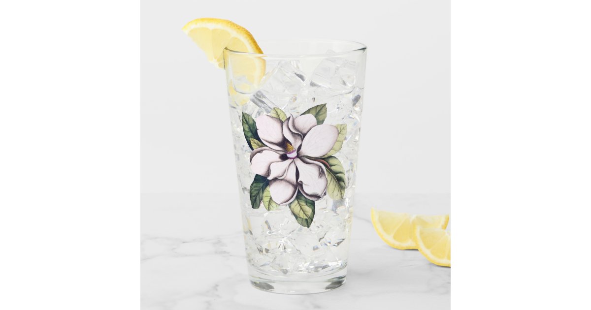 Blush Rustic Glass Tumbler - Magnolia