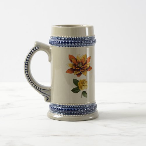 Magnolia flower mug