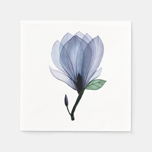 Magnolia flower napkins (Front)