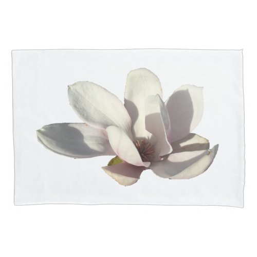 Magnolia Flower Pillow Case