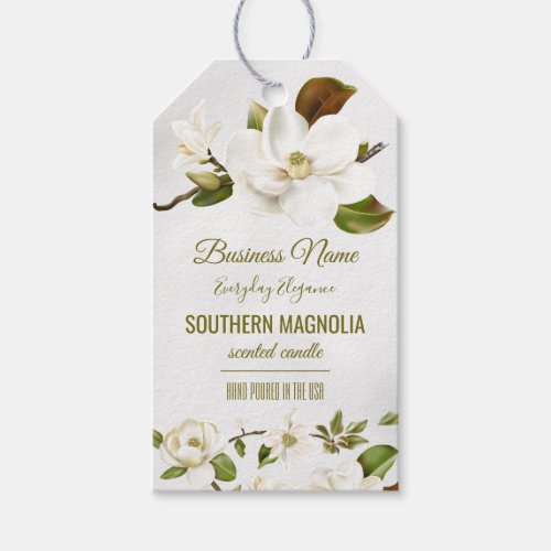 Magnolia Flower Product Gift Tags