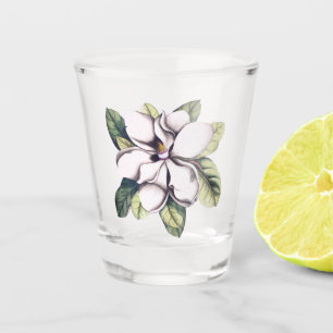 Magnolia Flower Shot Glass