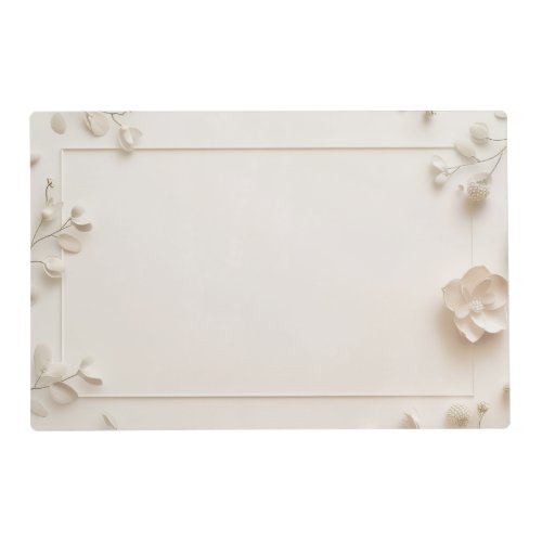 Magnolia Flower Square Placemat