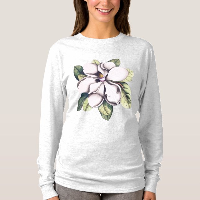 Magnolia Flower T-Shirt (Front)