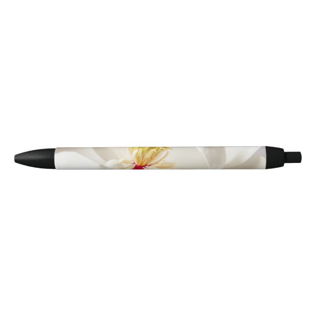 Magnolia Flower White Magnolias Floral Blossom Pen (Front)