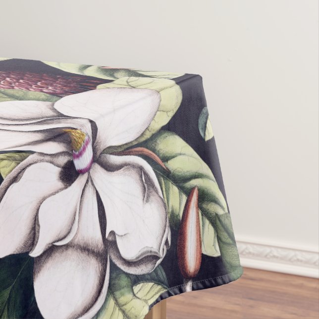 Magnolia Flowers Pattern  Tablecloth (In Situ)
