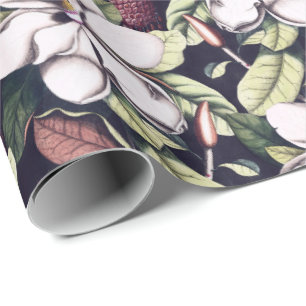 Magnolia Flowers Pattern  Wrapping Paper