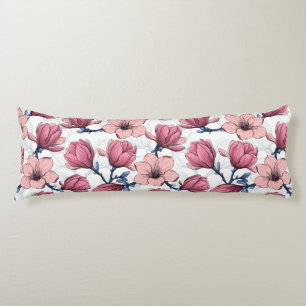 Magnolia garden 2 body pillow