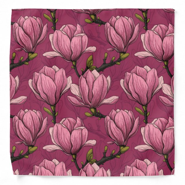 Magnolia garden bandana (Front)