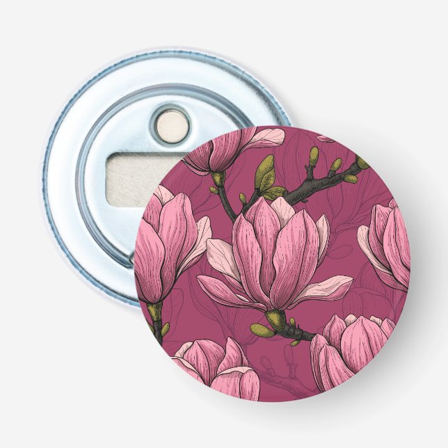 Magnolia garden bottle opener (Front)