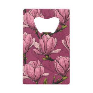 Magnolia garden credit card bottle opener