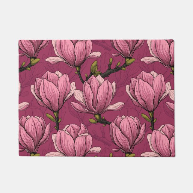 Magnolia garden doormat (Front)