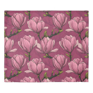 Magnolia garden duvet cover